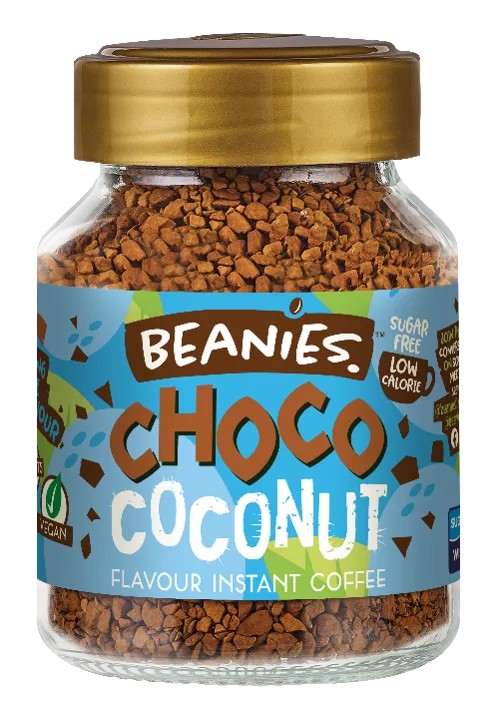 Beanies Choco Coconut instant kávé csokis kókusz 50g