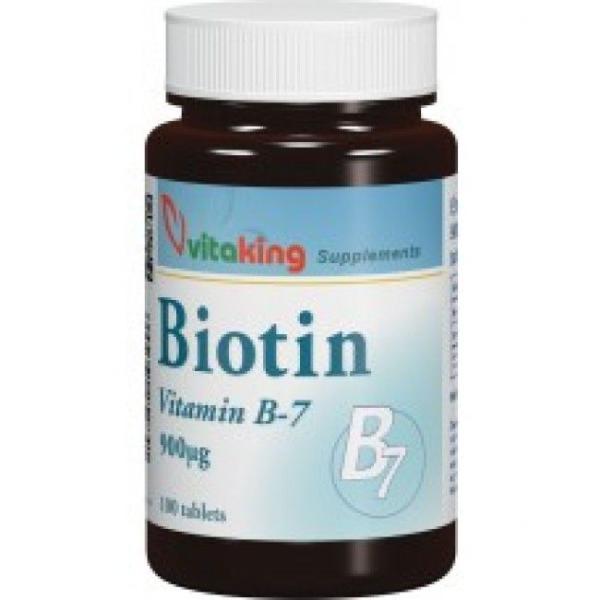 Vitaking biotin B7-vitamin tabletta