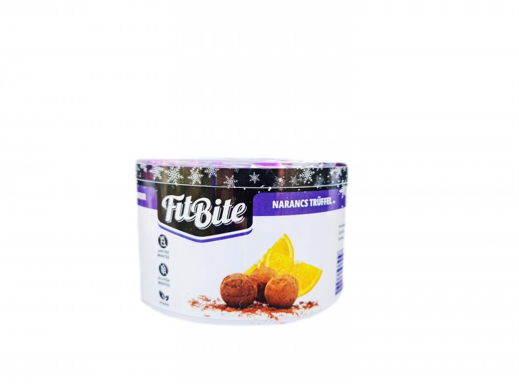 Fitbite Cukormentes narancs-trüffel szaloncukor étcsokoládéval gluténmentes 200g