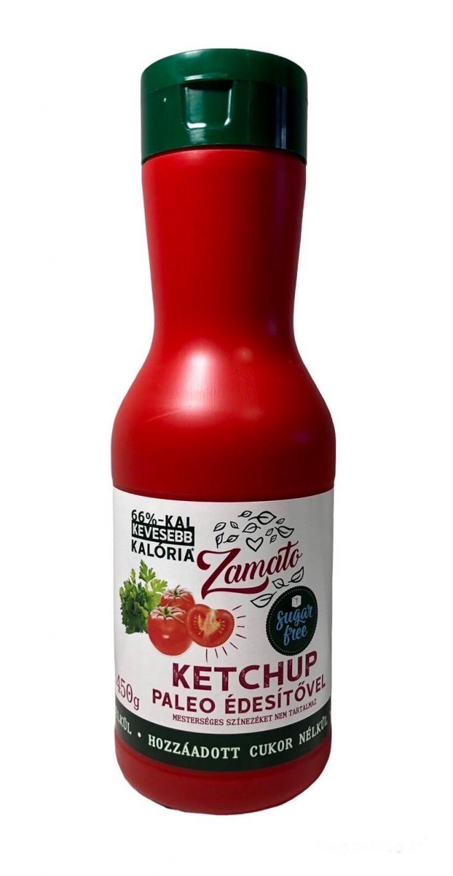 Zamato cukormentes ketchup 450g