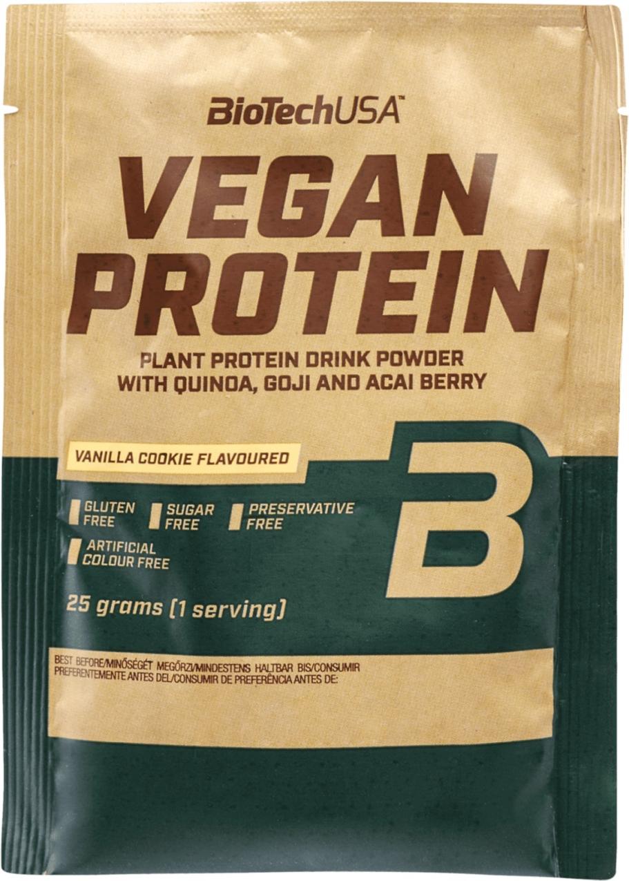 Biotech Vegan protein vaníliás süti 25g