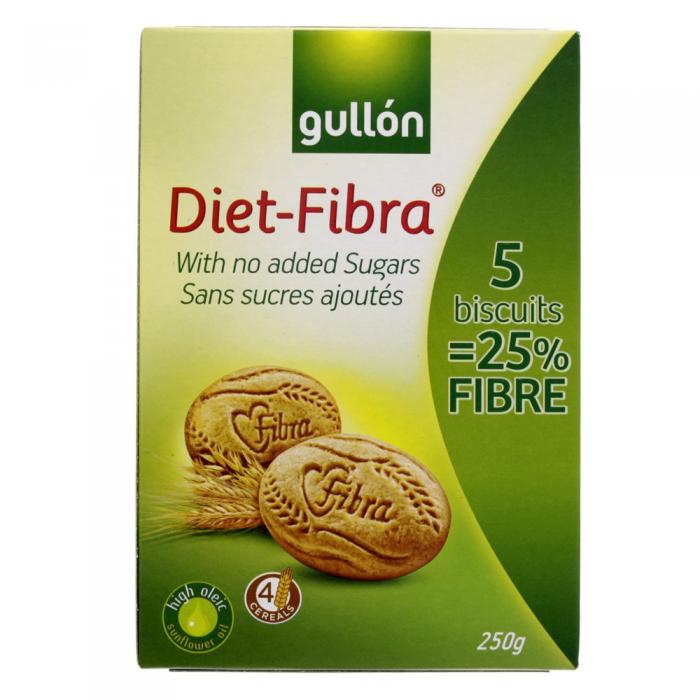 Gullon Diet Fibra Diabetikus rostdús keksz 250g