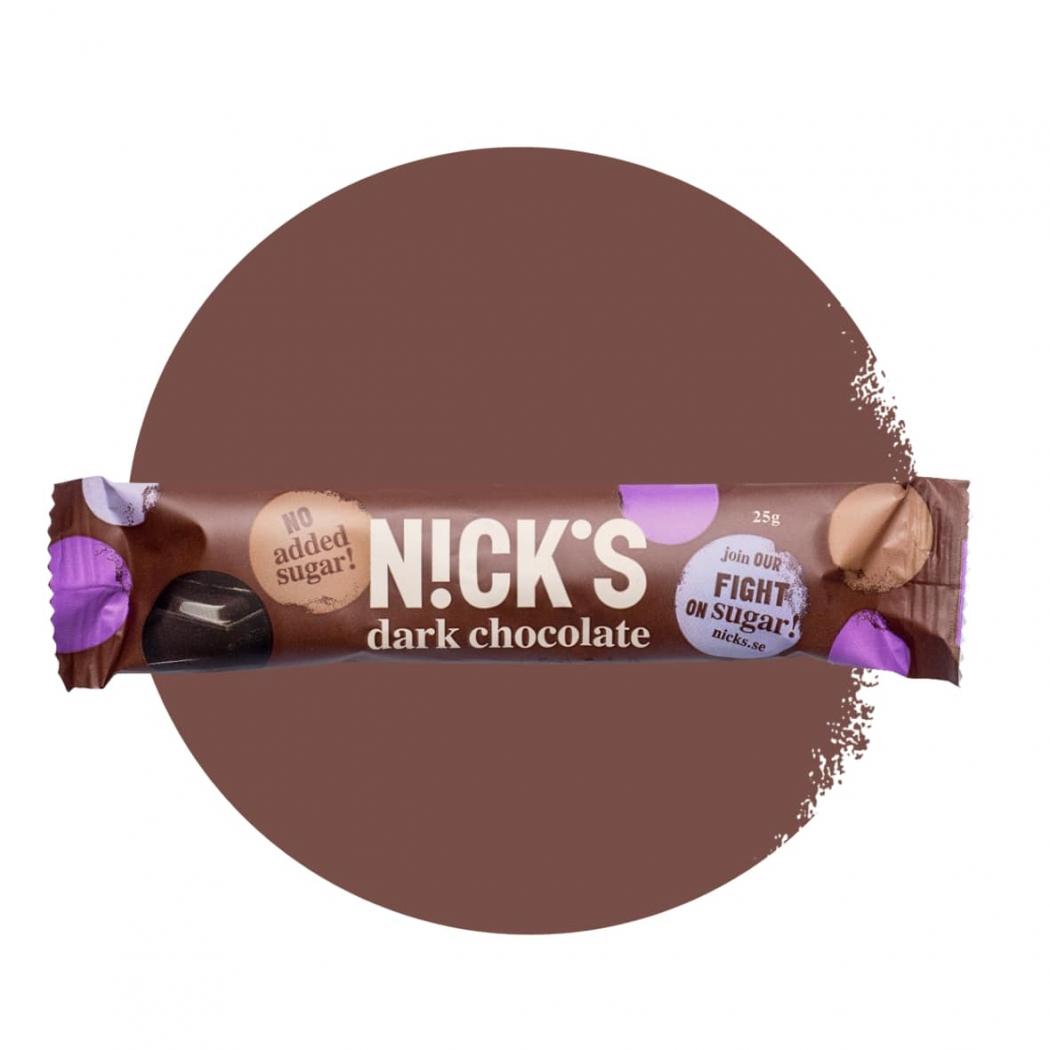Nick's Étcsokoládé szelet 25g