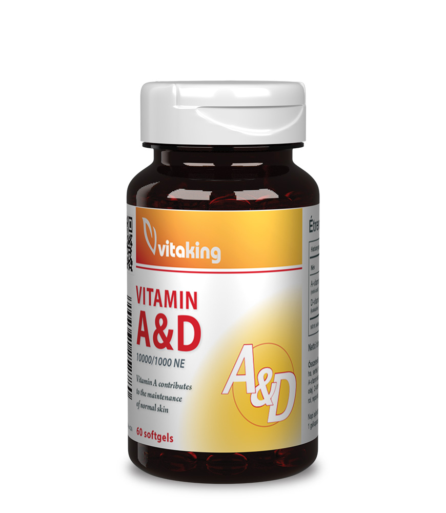 Vitaking A+D-vitamin kapszula 60db