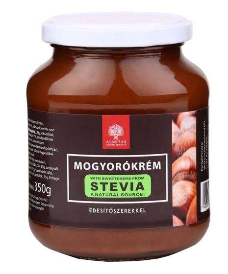 Almitas Mogyorókrém Steviával 350g