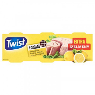 Twist Tonhaltörzs citromos 3 db