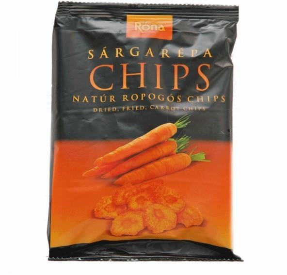 Róna sárgarépa chips 40 g
